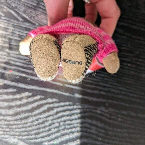Burberry Keychain Thomas Bear With beanie and bag, holiday Gift Idea - Picture 2 of 3